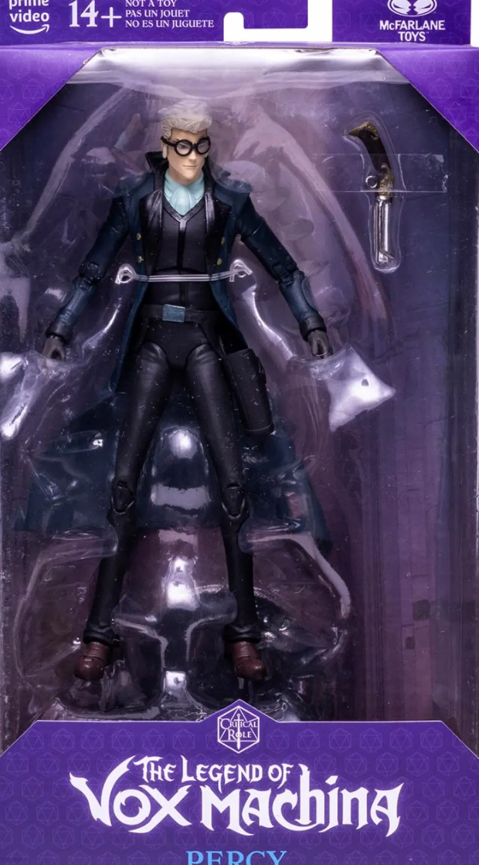 Critical Role: The Legend of Vox Machina - Percy 7” Scale Action Figure