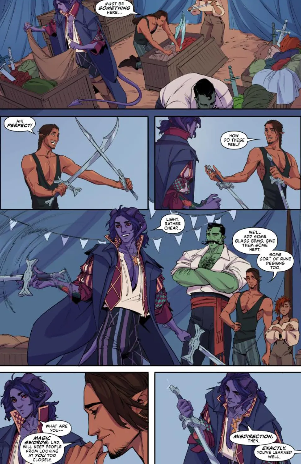 Critical Role: The Mighty Nein - Mollymauk Tealeaf Hardcover Book