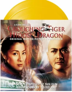 Crouching Tiger, Hidden Dragon - Original Motion Picture Soundtrack by Tan Dun 2xLP Vinyl Record (Yellow Coloured Vinyl)
