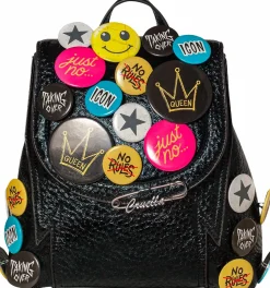 Cruella (2021) - Cruella Buttons 10” Faux Leather Mini Backpack