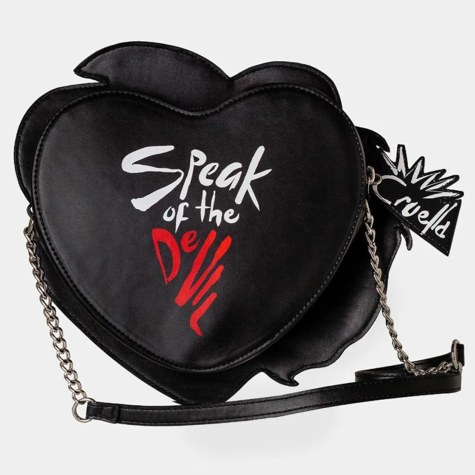 Cruella (2021) - Cruella De Vil 8” Faux Leather Crossbody Handbag