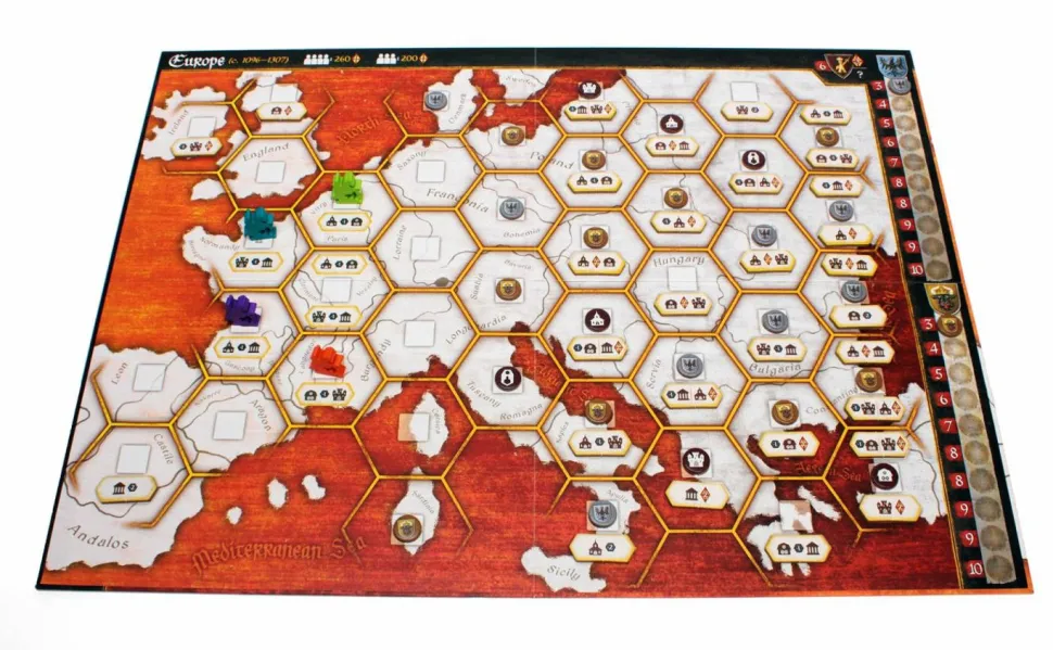 Crusaders: Thy Will Be Done - Board Game