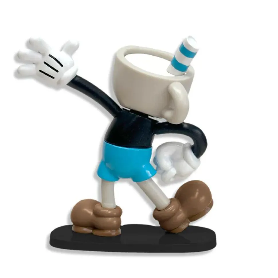 Cuphead - Mugman Create-A-Figure 3" Mini Figure