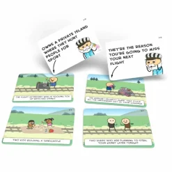 Cyanide & Happiness - Trial by Trolley Vacation Card Game Expansion