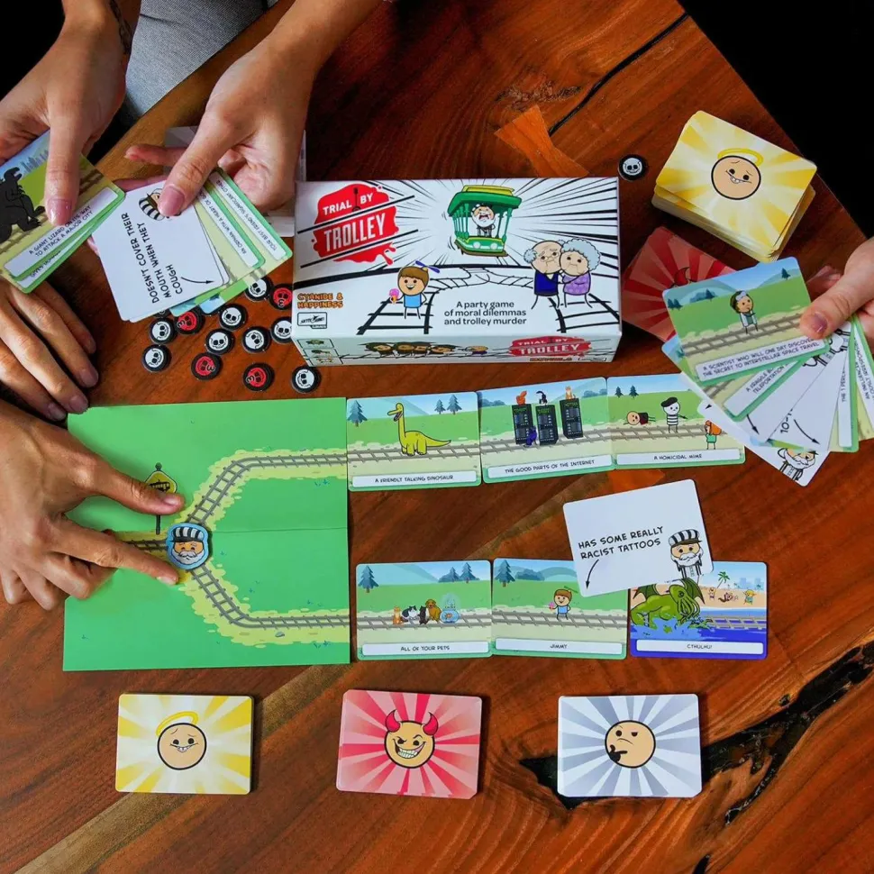 Cyanide & Happiness - Trial by Trolley Card Game