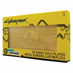 Cyberpunk 2077 - 100 Eurodollars Limited Edition 24K Gold Plated Metal Replica