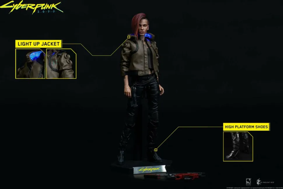 Cyberpunk 2077 - V Male & V Female 1/6th Scale Action Figure Ultimate Bundle (Set of 2 Figures with Sports Bike Replica) (Int Sales Only)