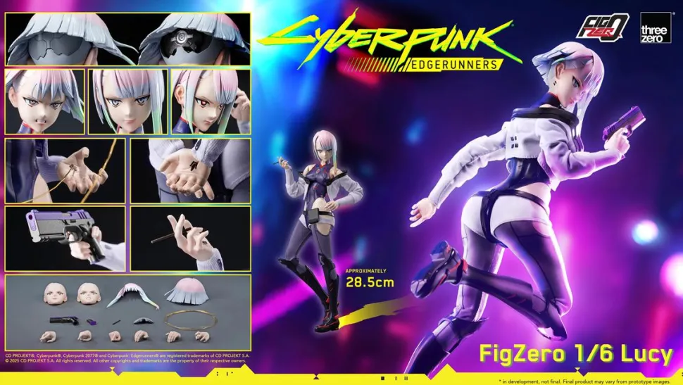 Cyberpunk: Edgerunners - Lucy FigZero 1/6th Scale Action Figure