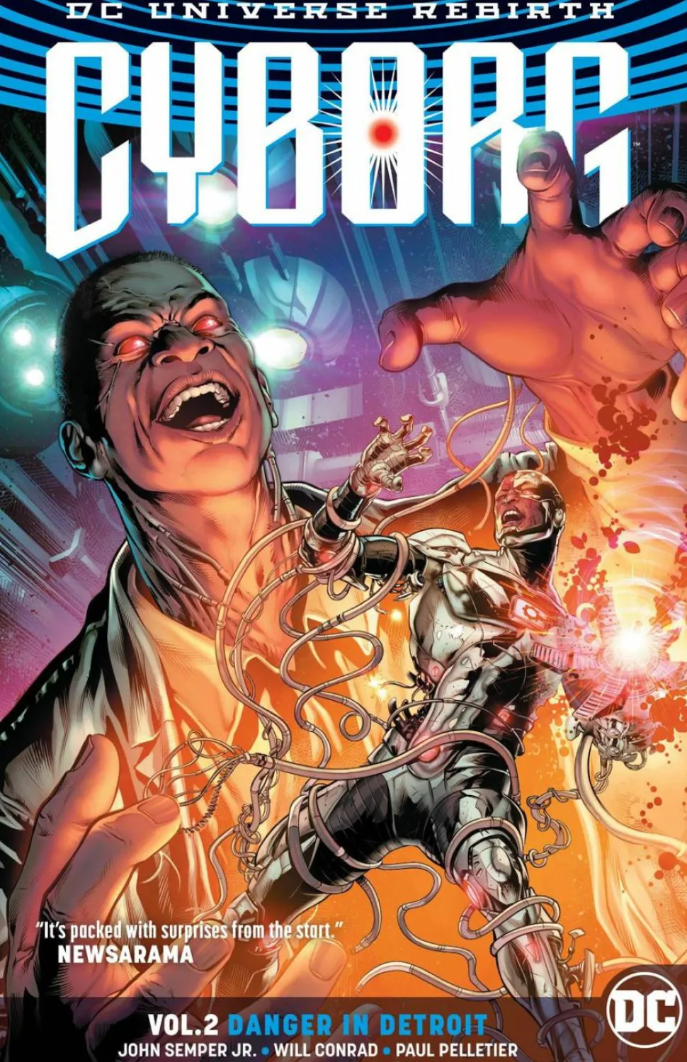 Cyborg - Rebirth Volume 02 Danger in Detroit Trade Paperback