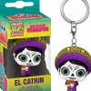 Día de los Muertos - El Catrin Pocket Pop! Keychain