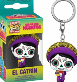 Día de los Muertos - El Catrin Pocket Pop! Keychain