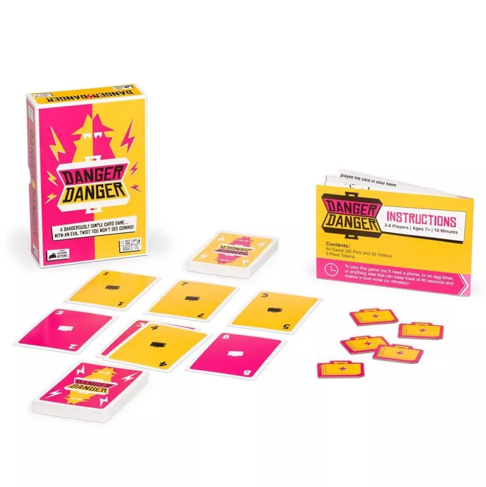Danger Danger - A Party Game by Exploding Kittens Card Game