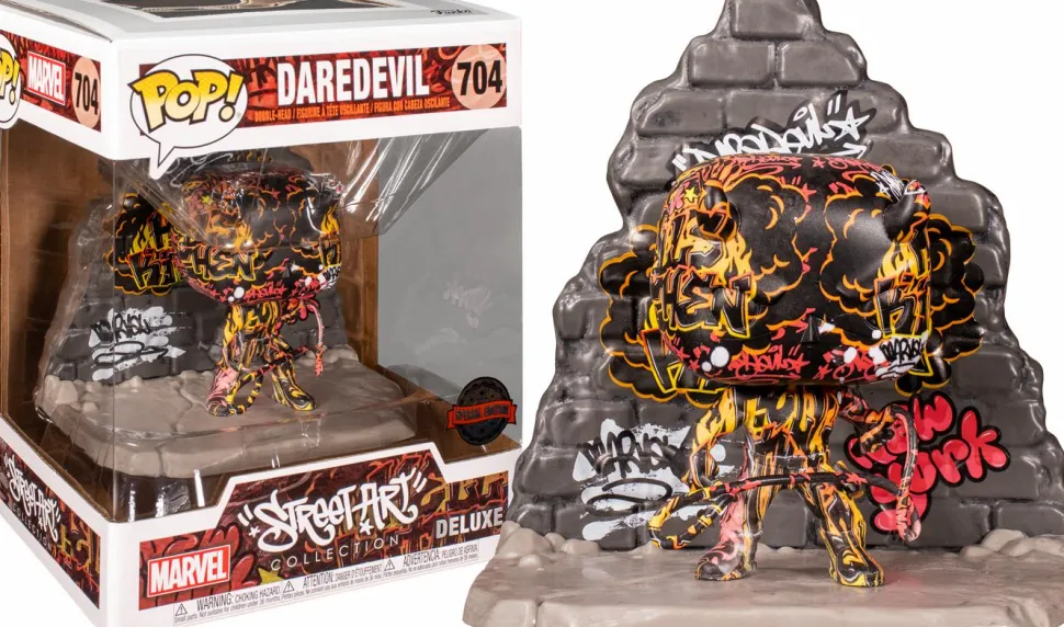 Daredevil - Daredevil Graffiti Street Art Collection Deluxe Pop! Vinyl Figure
