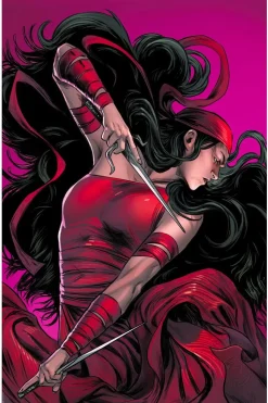 Daredevil - Elektra: Woman Without Fear #3 Variant Cover Fine Art Print by Carmen Carnero