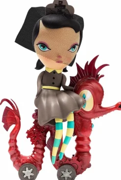 Dark Harbor - Lucy Curious 7” Vinyl Figure by Kathie Olivas