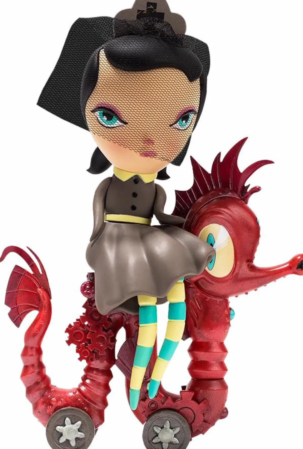 Dark Harbor - Lucy Curious 7” Vinyl Figure by Kathie Olivas