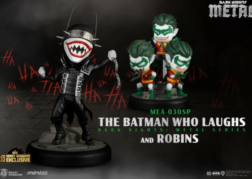Dark Knights Metal - The Batman Who Laughs & Robin Minions Mini Egg Attack 4” Mini Figure 2-Pack (2022 Convention Exclusive)