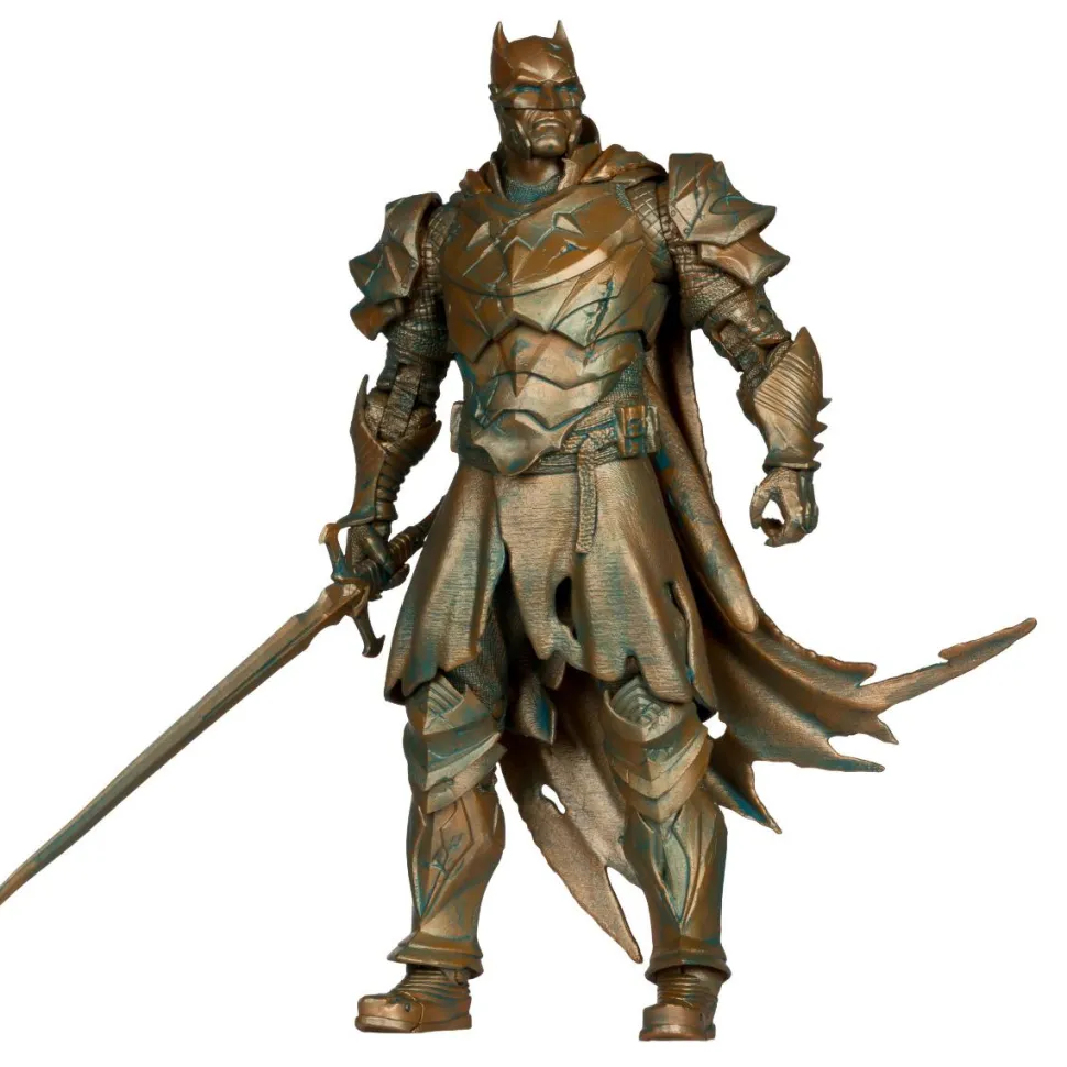 Dark Knights of Steel - Batman Patina Edition DC Multiverse Gold Label 7" Scale Action Figure