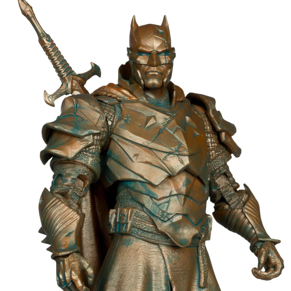 Dark Knights of Steel - Batman Patina Edition DC Multiverse Gold Label 7" Scale Action Figure