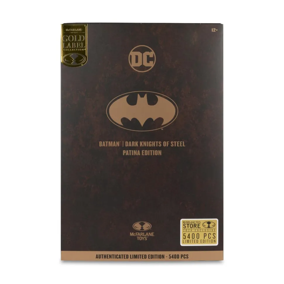 Dark Knights of Steel - Batman Patina Edition DC Multiverse Gold Label 7" Scale Action Figure