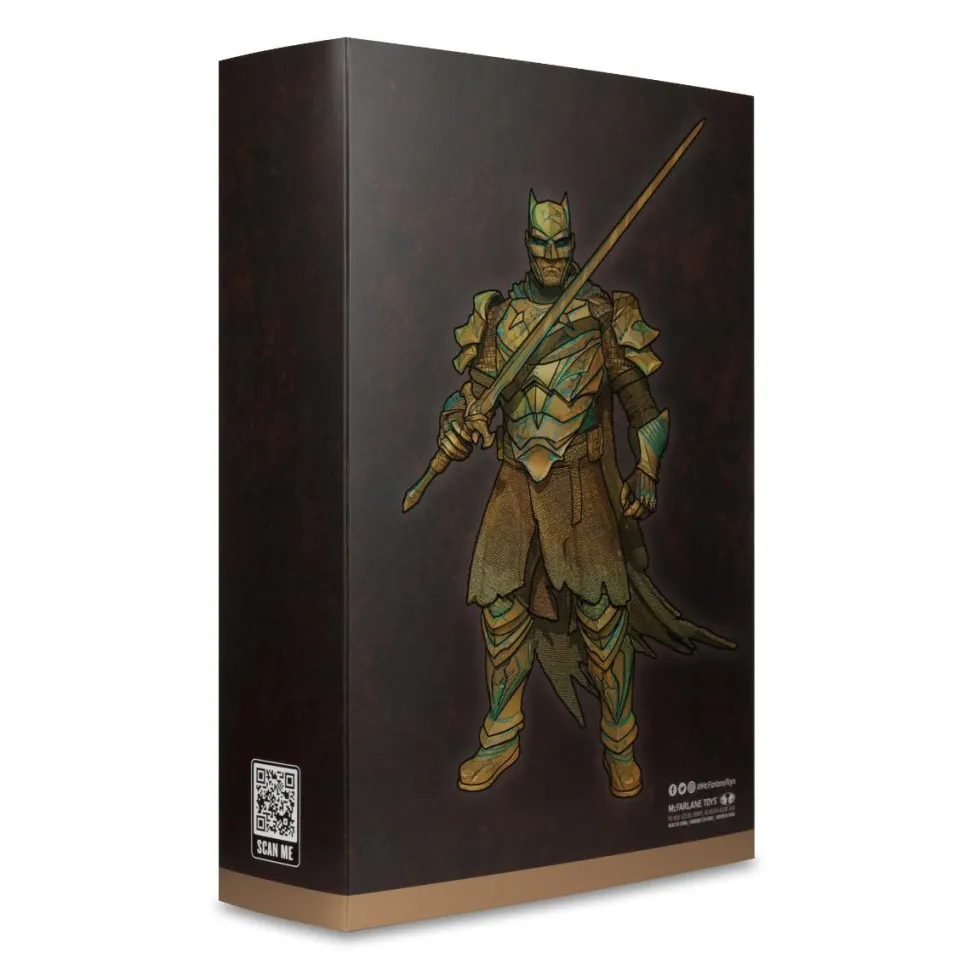 Dark Knights of Steel - Batman Patina Edition DC Multiverse Gold Label 7" Scale Action Figure