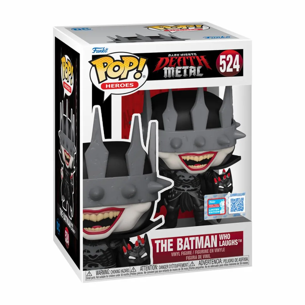 Dark Nights: Death Metal - The Batman Who Laughs Pop! Vinyl Figure (2024 Fall Convention Exclusive)