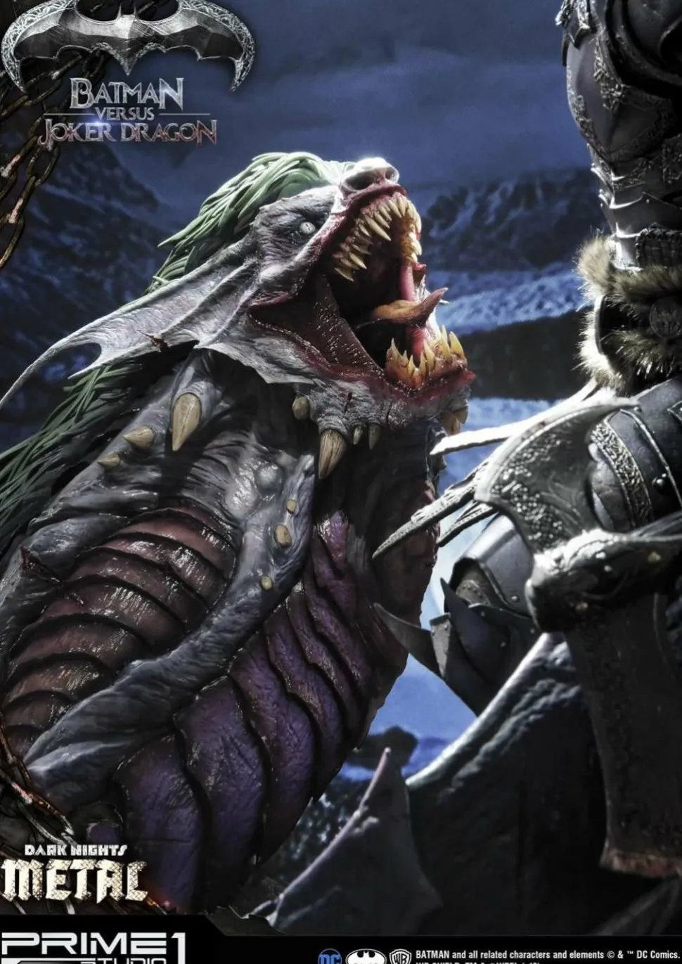 Dark Nights: Metal - Batman Versus Joker Dragon Deluxe 1/3 Scale Statue