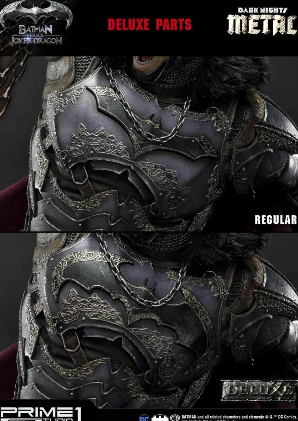 Dark Nights: Metal - Batman Versus Joker Dragon Deluxe 1/3 Scale Statue