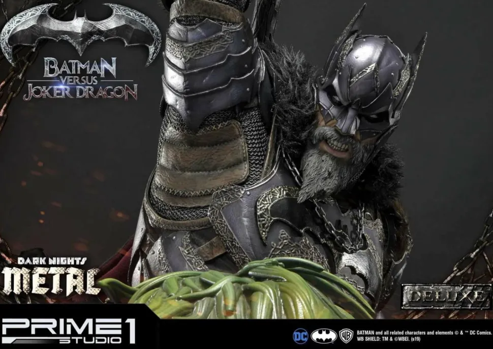 Dark Nights: Metal - Batman Versus Joker Dragon Deluxe 1/3 Scale Statue
