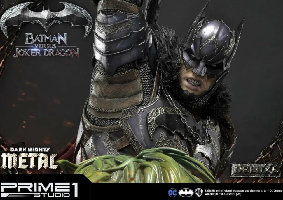 Dark Nights: Metal - Batman Versus Joker Dragon Deluxe 1/3 Scale Statue