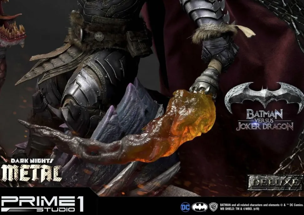 Dark Nights: Metal - Batman Versus Joker Dragon Deluxe 1/3 Scale Statue