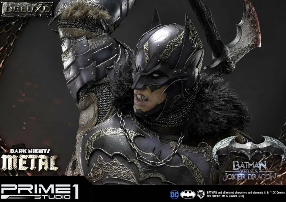 Dark Nights: Metal - Batman Versus Joker Dragon Deluxe 1/3 Scale Statue