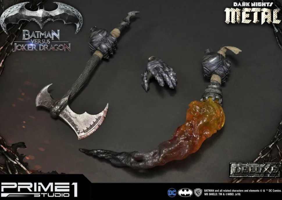 Dark Nights: Metal - Batman Versus Joker Dragon Deluxe 1/3 Scale Statue