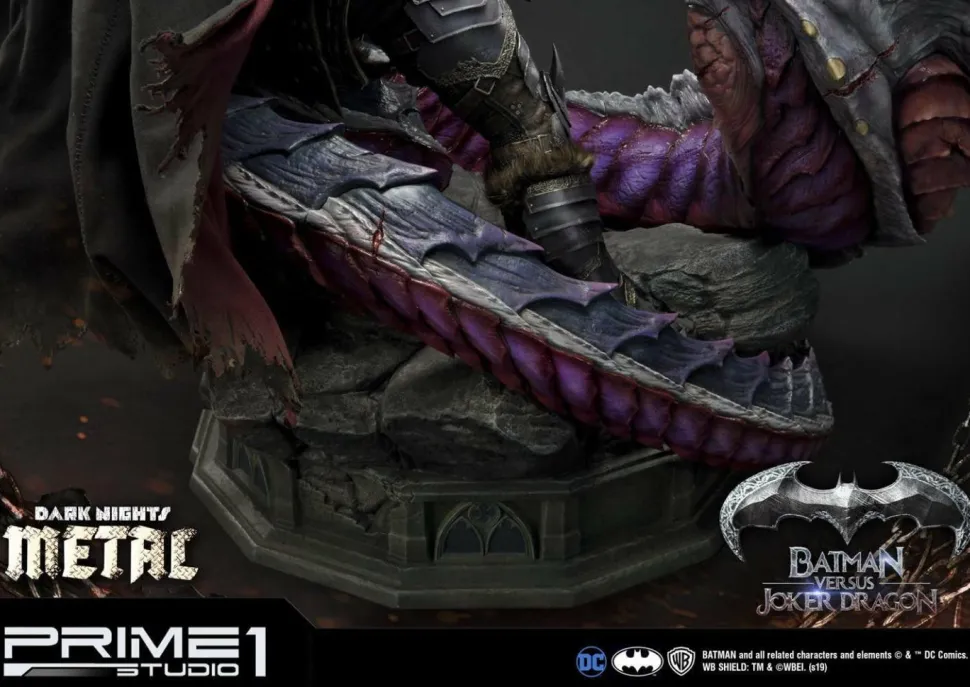 Dark Nights: Metal - Batman Versus Joker Dragon Deluxe 1/3 Scale Statue