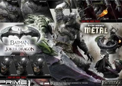 Dark Nights: Metal - Batman Versus Joker Dragon Deluxe 1/3 Scale Statue