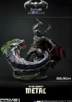 Dark Nights: Metal - Batman Versus Joker Dragon 1/3 Scale Statue
