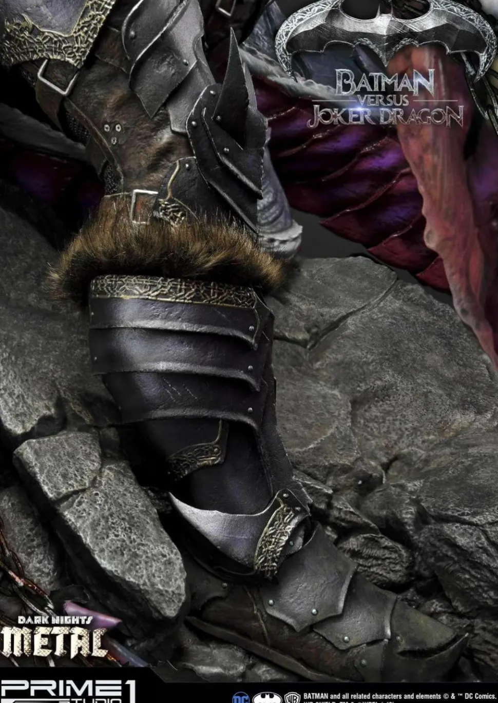 Dark Nights: Metal - Batman Versus Joker Dragon 1/3 Scale Statue