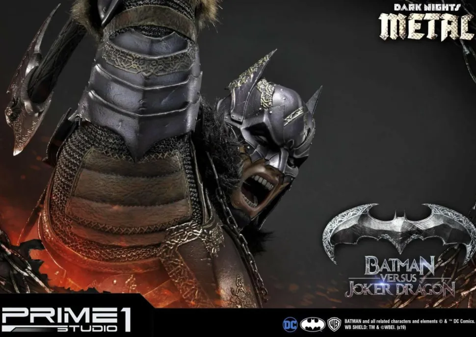 Dark Nights: Metal - Batman Versus Joker Dragon 1/3 Scale Statue