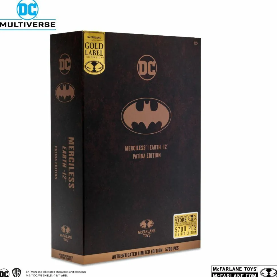Dark Nights: Metal - Merciless Earth-12 (Patina Edition) DC Multiverse Gold Label 7" Scale Action Figure