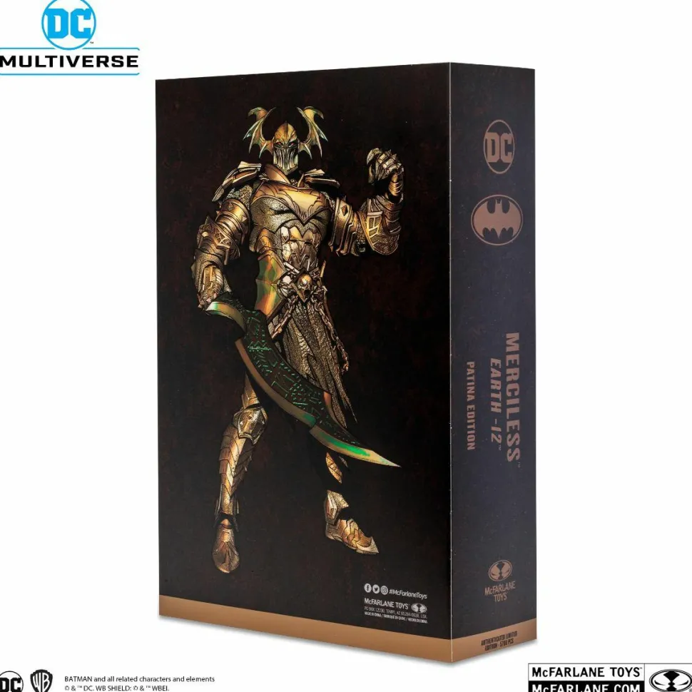 Dark Nights: Metal - Merciless Earth-12 (Patina Edition) DC Multiverse Gold Label 7" Scale Action Figure