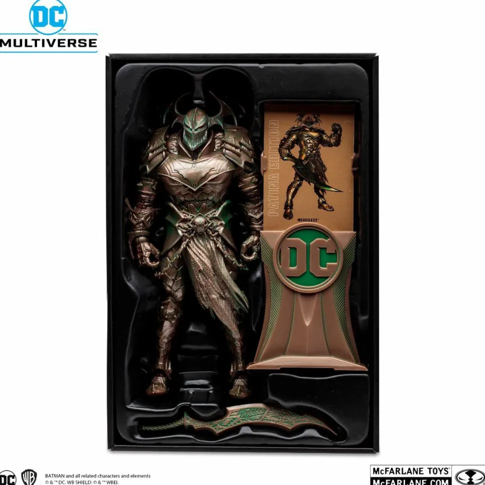 Dark Nights: Metal - Merciless Earth-12 (Patina Edition) DC Multiverse Gold Label 7" Scale Action Figure
