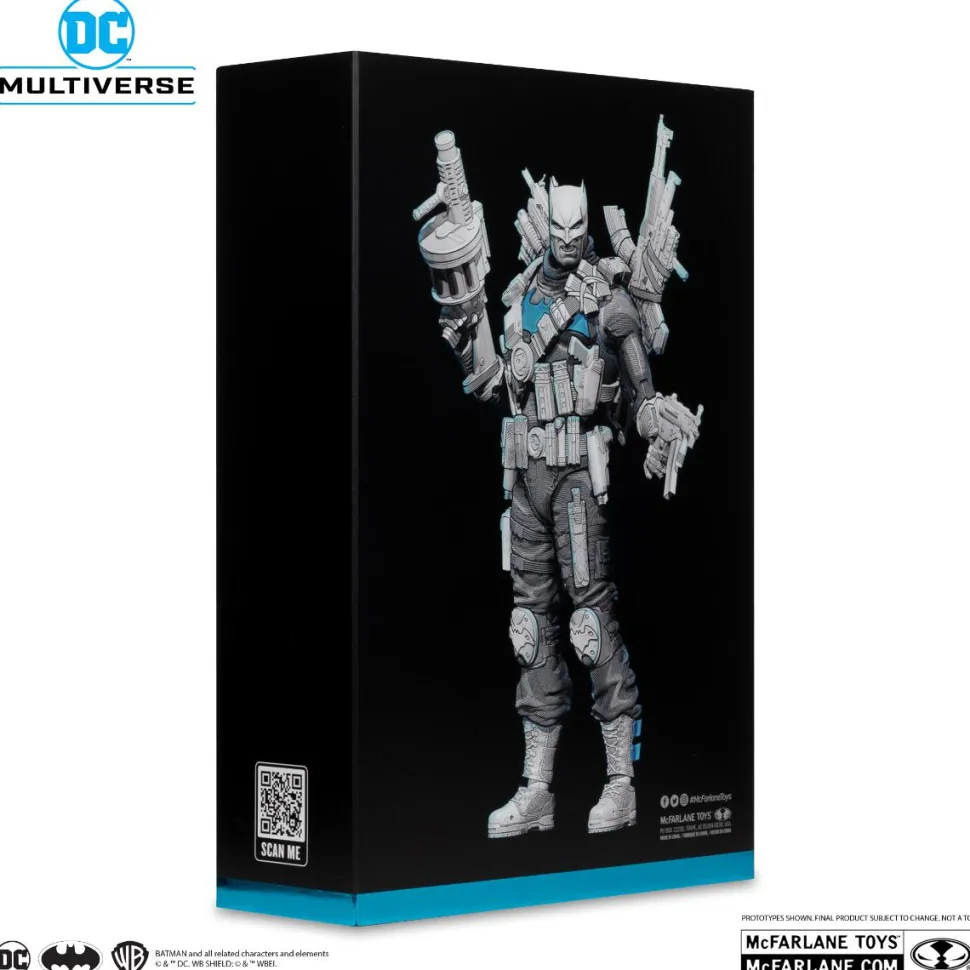 Dark Nights: Metal - The Grim Knight Black & White Accent Edition DC Multiverse Gold Label 7" Scale Action Figure