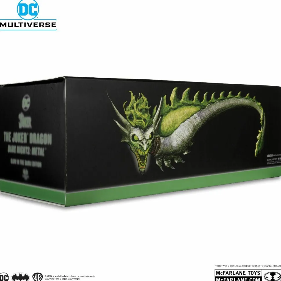 Dark Nights: Metal - The Joker Dragon Glow-in-the-Dark Edition DC Multiverse Gold Label 7" Scale Action Figure