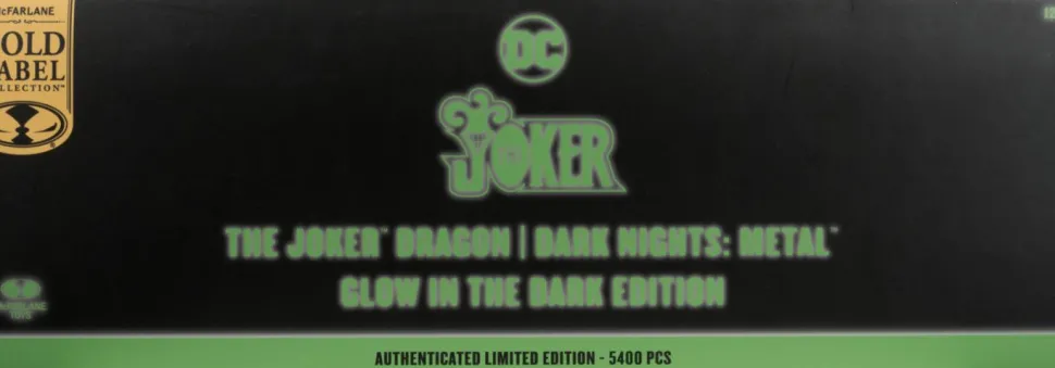 Dark Nights: Metal - The Joker Dragon Glow-in-the-Dark Edition DC Multiverse Gold Label 7" Scale Action Figure