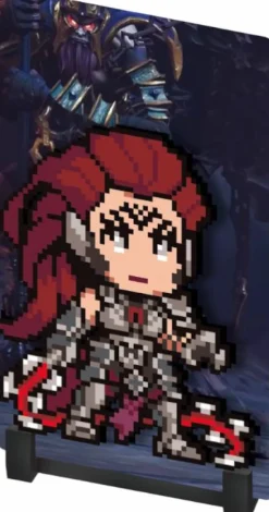 Darksiders - Fury FiGGYZ Pixel Art 4.3" PVC Magnet