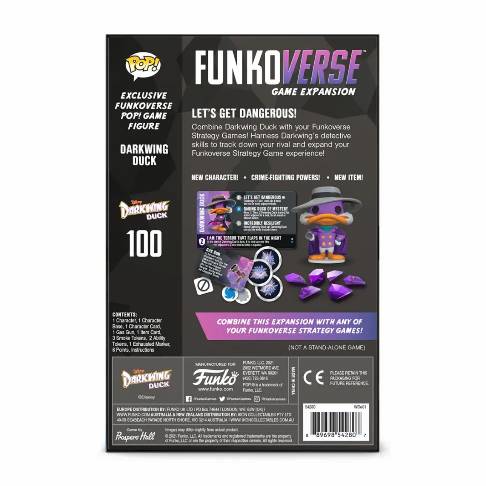 Darkwing Duck - Darkwing Duck Pop! Funkoverse Strategy Game Expansion (2021 Spring Convention Exclusive)