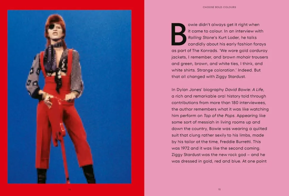 David Bowie - Bowie: His Style Principles Hardcover Book