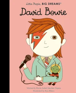 David Bowie - David Bowie Little People, Big Dreams Hardcover Book