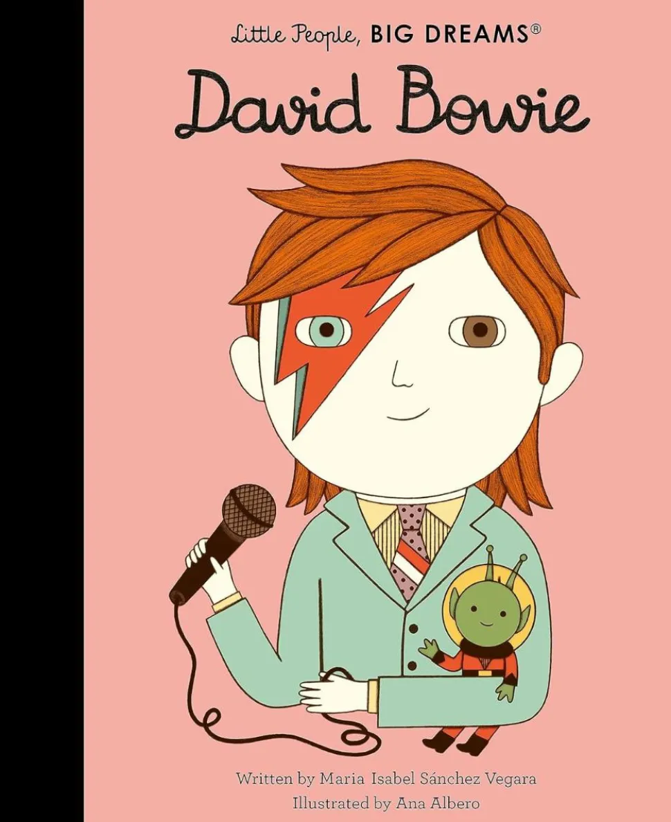 David Bowie - David Bowie Little People, Big Dreams Hardcover Book