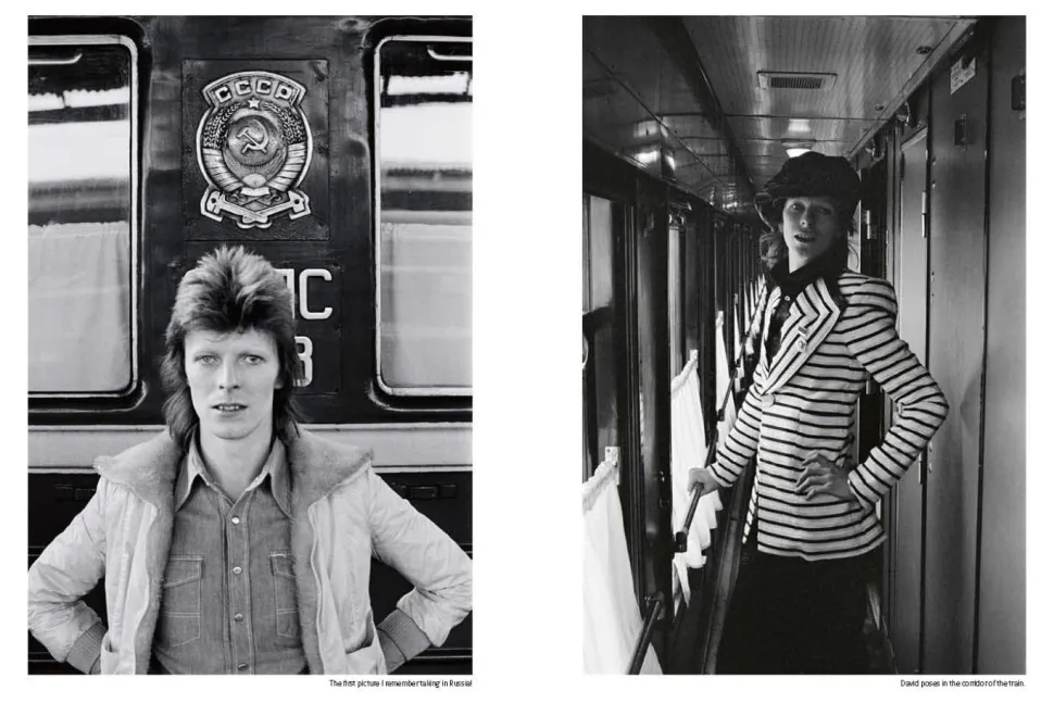 David Bowie - Rock 'n' Roll With Me by Geoff MacCormack Hardcover Book